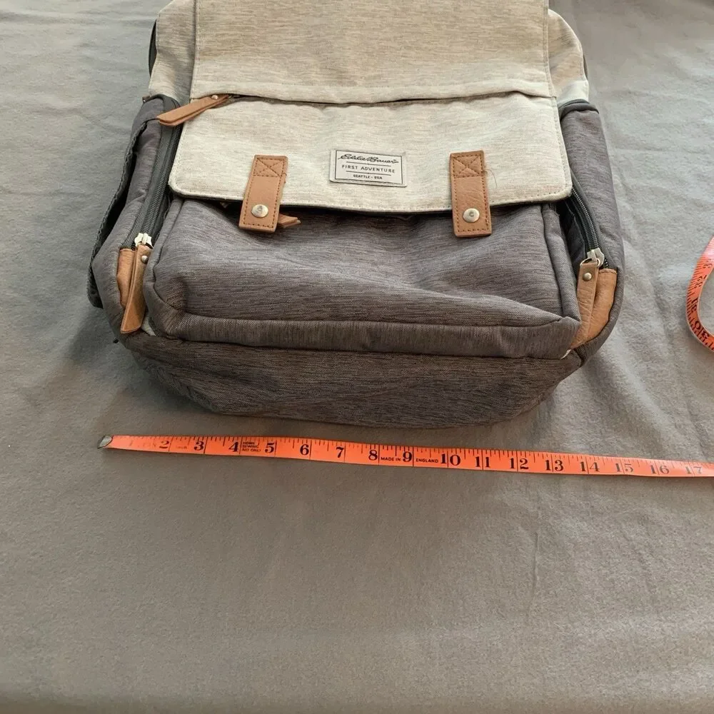Eddie Bauer Backpack Diaper Bag First Adventure Mother Father GrandmotherGrandad